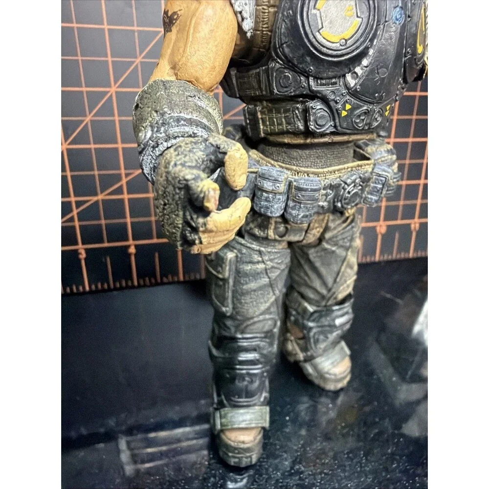 NECA Gears of War Marcus Fenix 7” Action Figure 2011 Epic Games READ See Pics!
